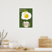 Rund um die Diät in 30 Eiern Poster (Küche)