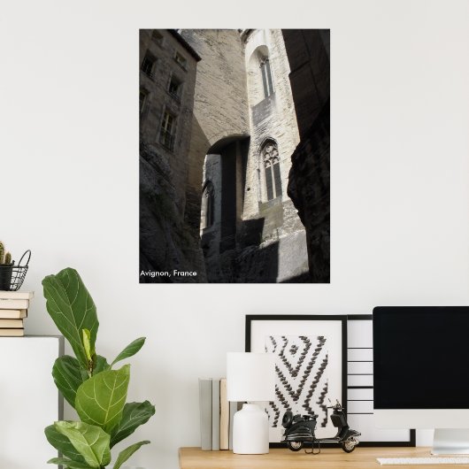 Rund um die Ecke Poster (Heimbüro)