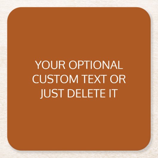 Rund um die robuste Farbenpalette mit angesagtem C Rechteckiger Pappuntersetzer (Vorderseite)