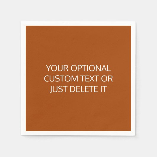 Rund um die robuste Farbenpalette mit angesagtem C Serviette (Vorderseite)