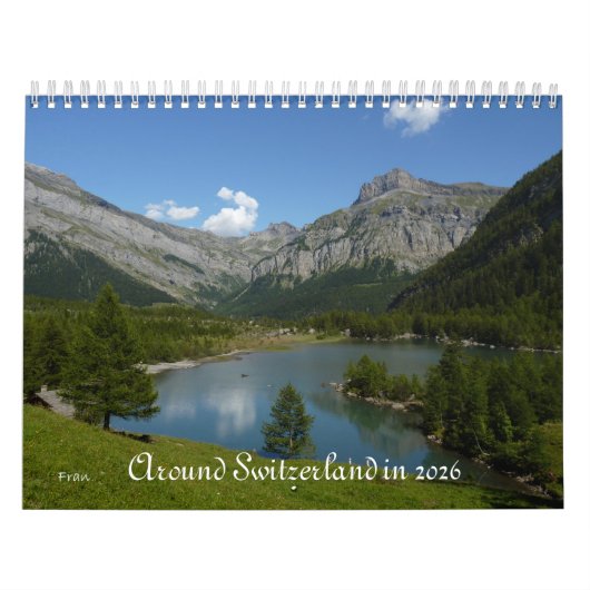 rund um die Schweiz 2026 Kalender (Titelbild)