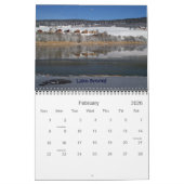 Rund um die Schweiz in 12 Monaten Kalender (Feb 2026)