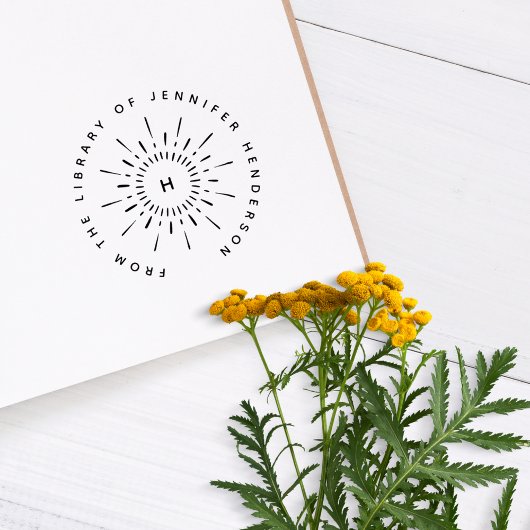 Rund um die Sonne Moderne einzigartig aus der Bibl Gummistempel