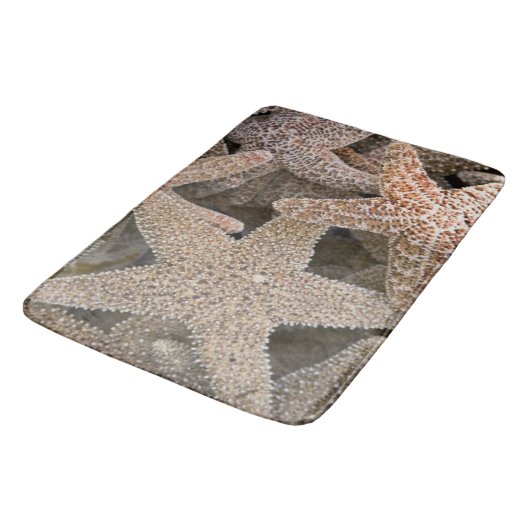 Rund um die Starfish Badematte (Schrägansicht)