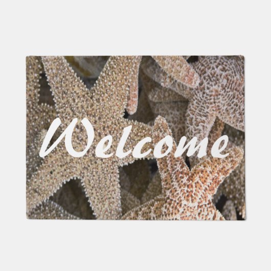 Rund um die Starfish Fußmatte (Vorderseite)
