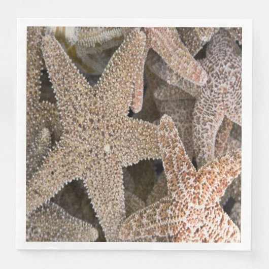 Rund um die Starfish Serviette (Vorderseite)