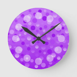 Rund um die Uhr "Bubbles" von Traubenfizz