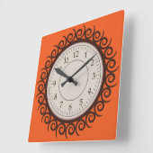 Rund um die Uhr der Runden, kreisförmigen Ecke (Winkel)