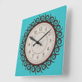 Rund um die Uhr der Runden, kreisförmigen Ecke (Winkel)