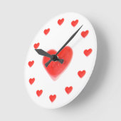 Rund um die Uhr "Herz" des süßen Herzens (Winkel)