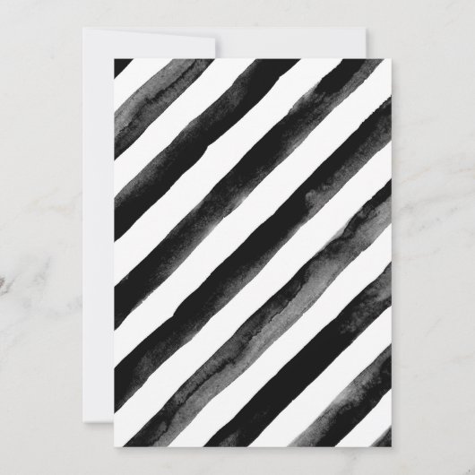 Rund um die Uhr Party Einladung (Rückseite)