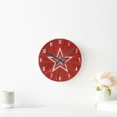 Rund um die Uhr Red Star 'Numbers' (Zuhause)