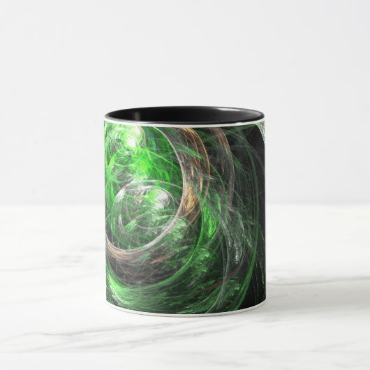 Rund um die Welt Abstrakter Kaffee-Tasse Tasse (Zentrum)