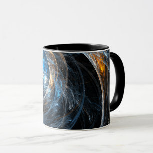 Rund um die Welt Abstrakter Kaffee-Tasse Tasse