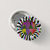 Rund um die Welt  Button (Vorne & Hinten)