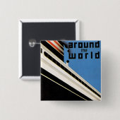 Rund um die Welt mit NYK Button (Vorne & Hinten)