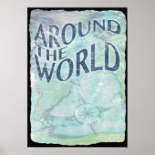 rund um die Welt: Passseite Poster (Vorne)