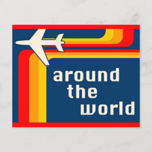 rund um die Welt Retrostreifen