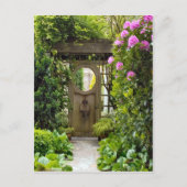 Rund um Großbritannien,    Gartengate, Garten Postkarte (Vorderseite)