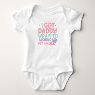 Rund um meinen Finger - Sweet Baby Quote for Da Strampler