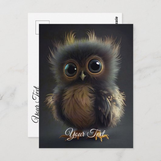 Rund um Owlet. Postkarte (Vorne/Hinten)