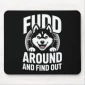 Rund um und erfahren mousepad (Vorne)