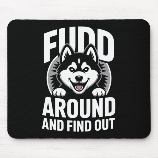 Rund um und erfahren mousepad (Vorne)