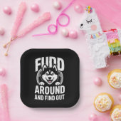 Rund um und erfahren pappteller (Party)