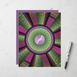 Rund und farbenfroh, modern dekoriert Fraktal Kuns