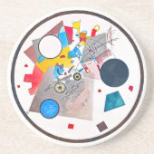 RUND-UNTERSETZER - Lichtkreis (1922) von Kandinsky Getränkeuntersetzer (Vorne)