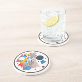 RUND-UNTERSETZER - Lichtkreis (1922) von Kandinsky Getränkeuntersetzer (Seite)