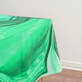 Rund wie Steine in hellgrün bis mint Tischdecke