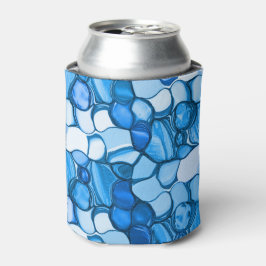 Rund wie Steine in königsblauen Tönen Dosenkühler
