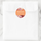 Rundaufkleber-Etikett Shavuot-Fest der Wochen Runder Aufkleber (Tasche)