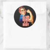 Rundaufkleber "FRAUENRECHTE 101" Runder Aufkleber (Tasche)