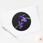 Rundaufkleber für doppelte Irisaufnahme Runder Aufkleber (Umschlag)