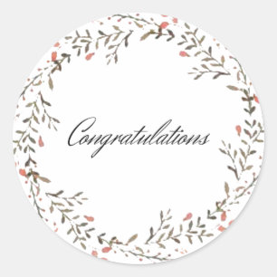 Rundaufkleber für fröhliche Veranstaltungen Runder Aufkleber