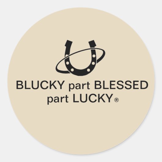 Rundaufkleber, glänzend, groß 3 Zoll (6 pro Blatt) Runder Aufkleber (Vorderseite)