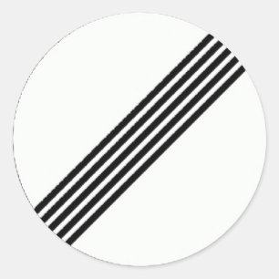 Rundaufkleber mit Restriktionsschluss endet Schild Runder Aufkleber