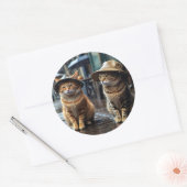 Rundaufkleber Runder Aufkleber (Umschlag)