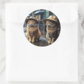 Rundaufkleber Runder Aufkleber (Tasche)