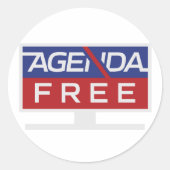 Rundaufkleber Runder Aufkleber (Vorderseite)