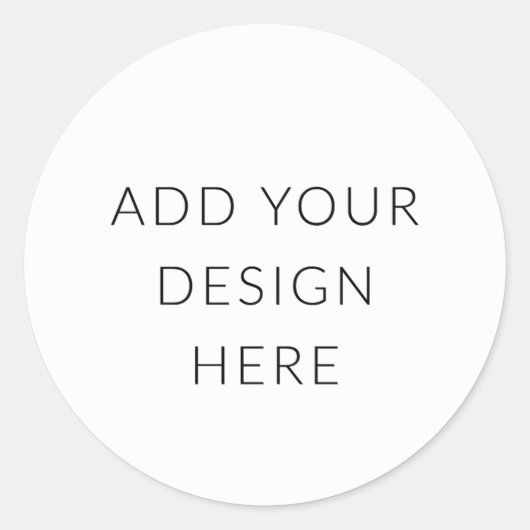 Rundaufkleber Runder Aufkleber (Vorderseite)