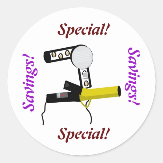 Rundaufkleber Runder Aufkleber (Vorderseite)