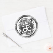 Rundaufkleber Runder Aufkleber (Umschlag)