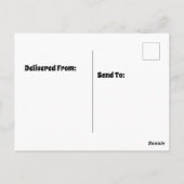 Rundbaumposter Postkarte (Rückseite)