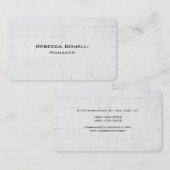 Rundbogenwand Brick Einzigartig Moderne Minimalist Visitenkarte (Vorne/Hinten)