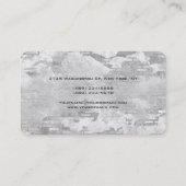 Rundbogenwand Unique Visitenkarte (Rückseite)