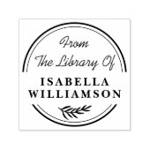 Rundbotanisch aus der Bibliothek des Buchzeichens Permastempel (Design)