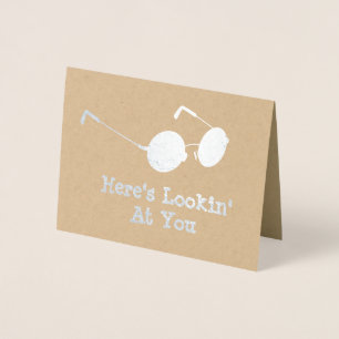 Rundbrille - Hier sehen Sie Ihre Spektren Folienkarte